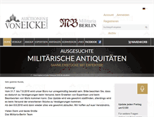 Tablet Screenshot of militaria-berlin.de